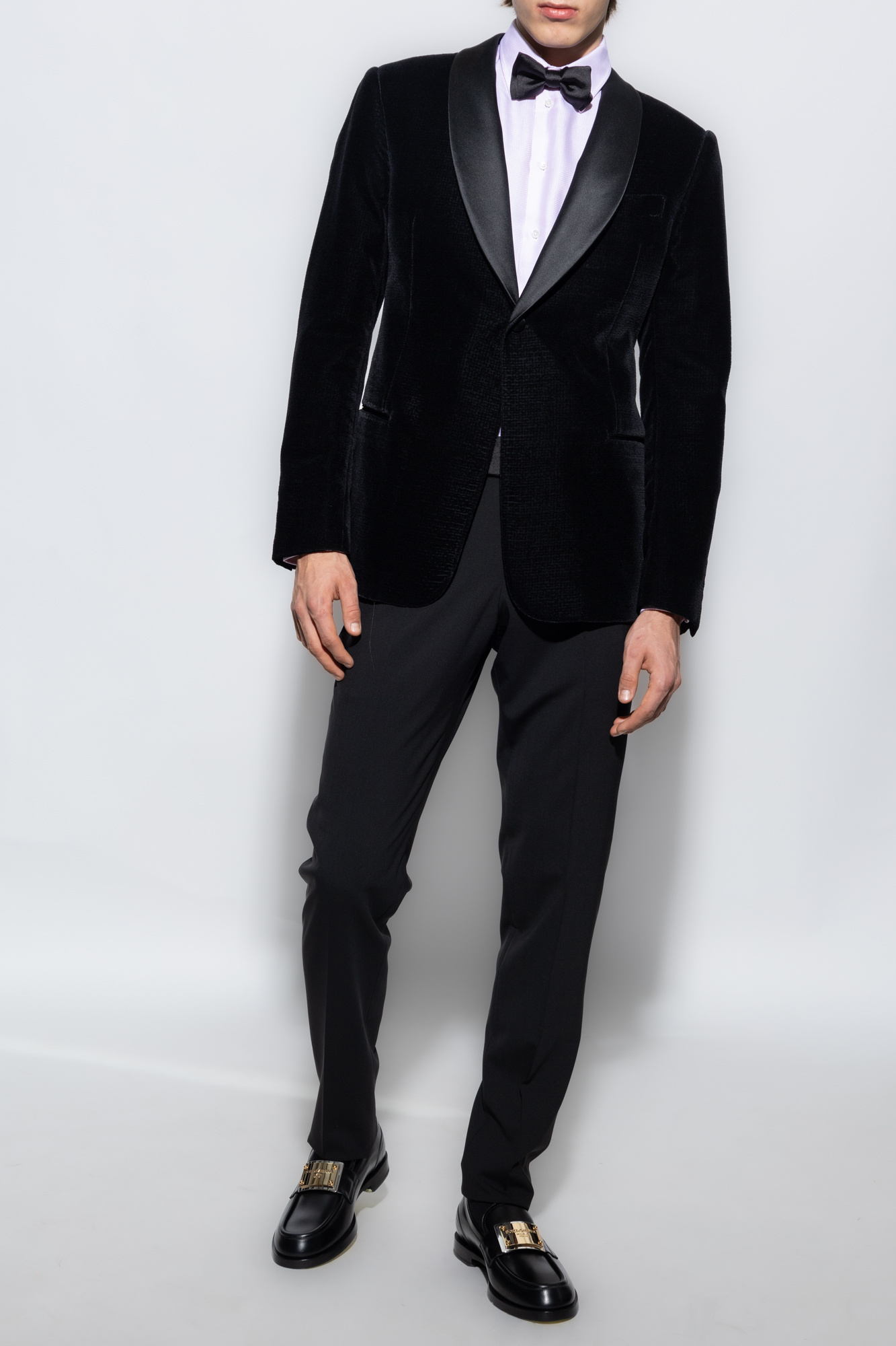 Armani velvet outlet suit